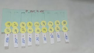 Hindi TLM, Handmade TLM,TLM for primary school,दो अक्षर के शब्द screenshot 1