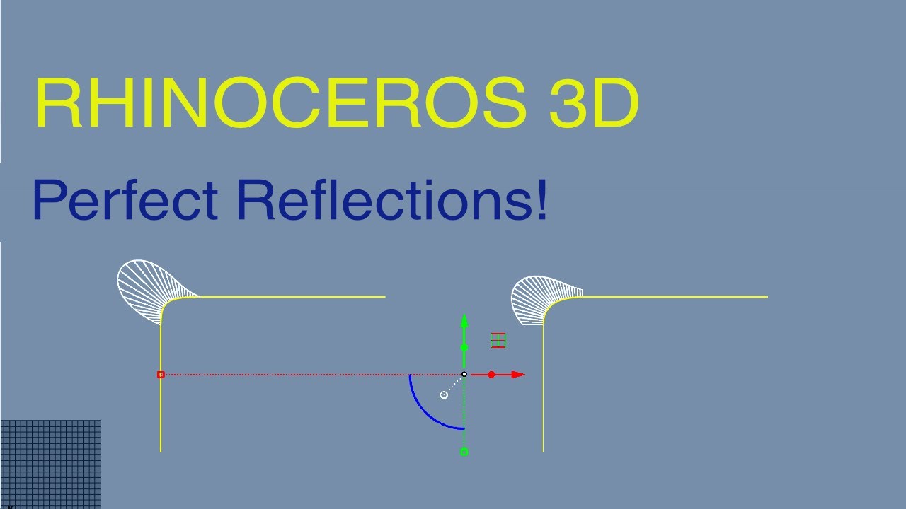 Rhinoceros 3D | PERFECT REFLECTIONS (CURVE CONTINUITY) - YouTube