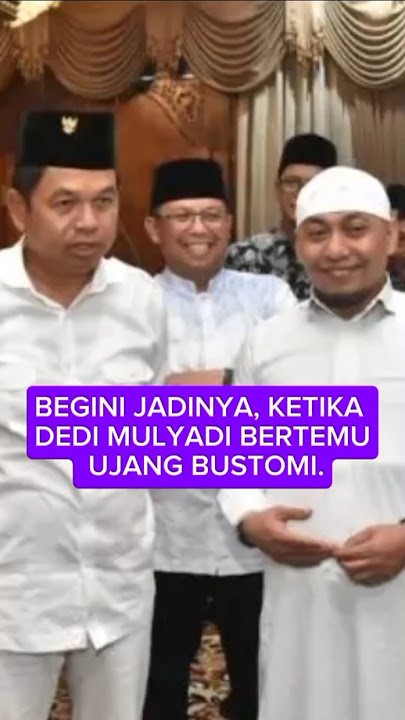 BEGINI JADINYA, KETIKA DEDI MULYADI BERTEMU UJANG BUSTOMI. #kangdedymulyadi#ujangbustomi#shorts