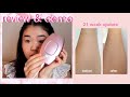 ROSESKINCO IPL⭐ at home ipl laser hair removal review || 21 week update + my results!🌹🧖🏽‍♀️