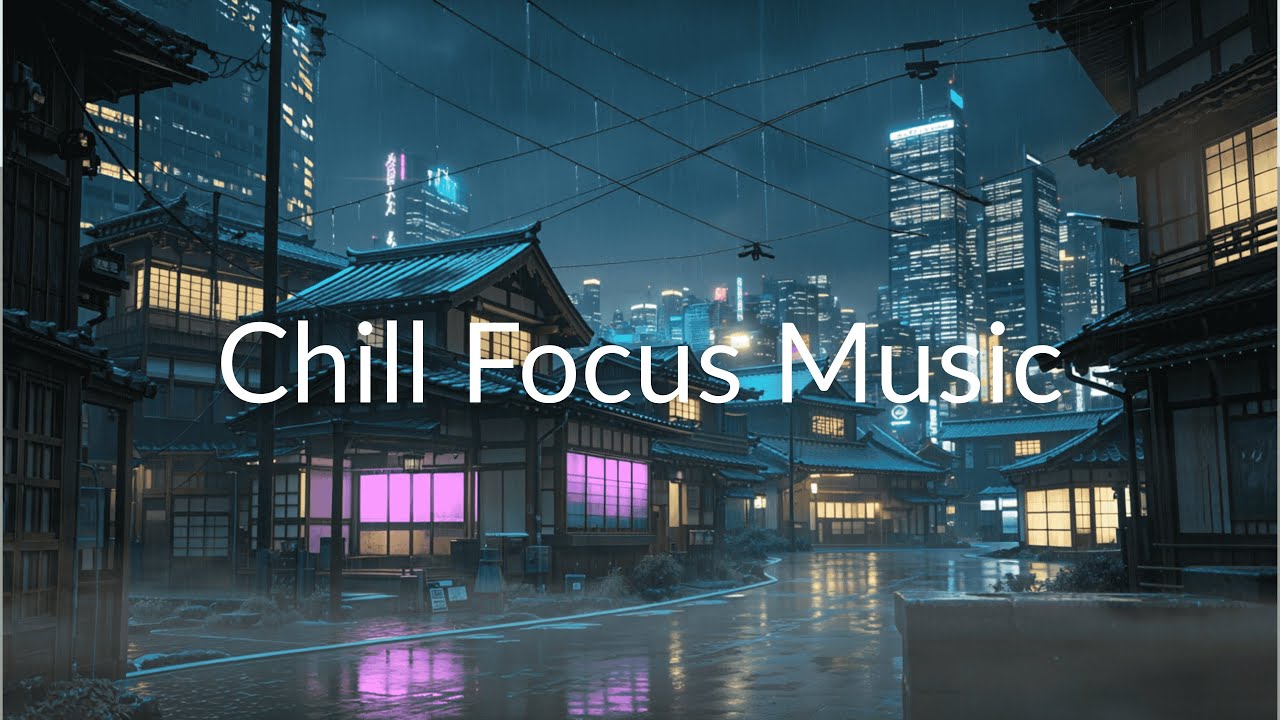 Lo-Fi Night Rain | Focus Music