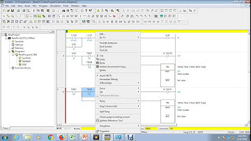Tutorial  Program Penyalaan Lampu Berjalan dengan cx programmer dan cx designer