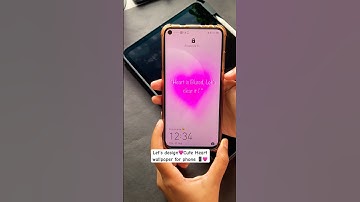 Cute Heart 🩷 Wallpaper for phone 📱 as a beginner #procreate #wallpaper #shorts