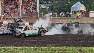 Brady Braatz 21x, 2026 Cannon Valley Fair Demo Derby, Limited Weld Midsize, GoPro 360 video