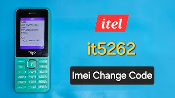 itel it5262 Imei Change Code || 100% Working || #itel #imei #change