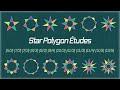 Star polygon tudes