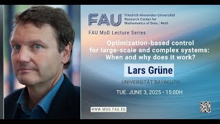 Famous FAUMoD Lecture: Optimization-based control for large-scale & complex systems: When/why does it work? Wealth