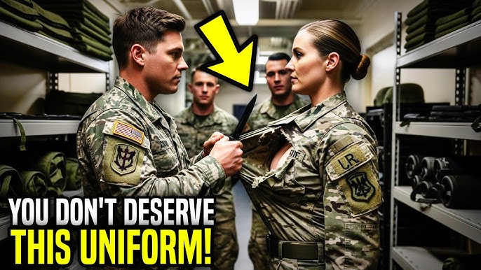 They Cut Open Her Uniform Shirt With Training Knife — Then the Navy SEAL Disarmed Them in One Motion