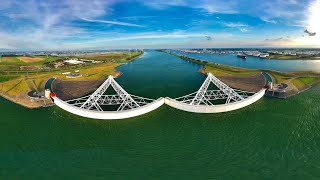 Proefsluiting Maeslantkering 2021 Rijkswaterstaat