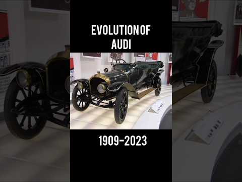 EVOLUTION OF AUDI