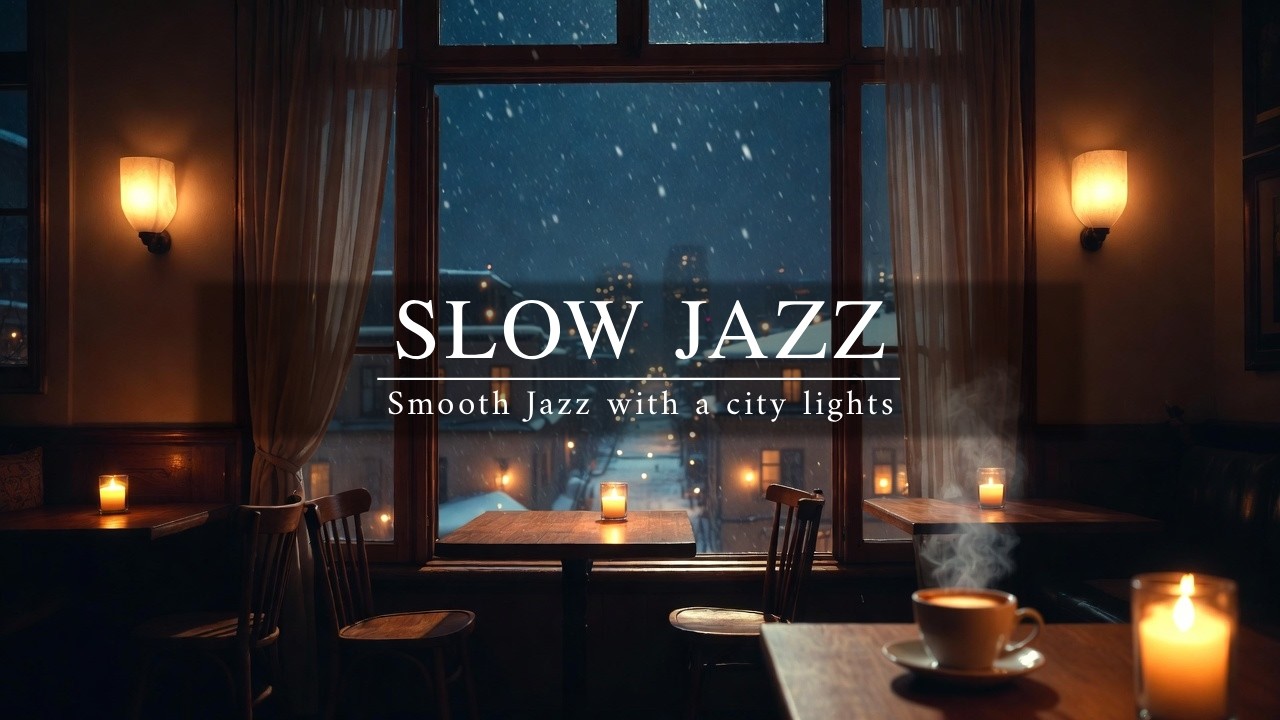 🌃 City Lights & Slow Jazz Night | Velvet Jazz