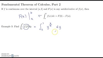 5.3 The Fundamental Theorem of Calculus Part 2
