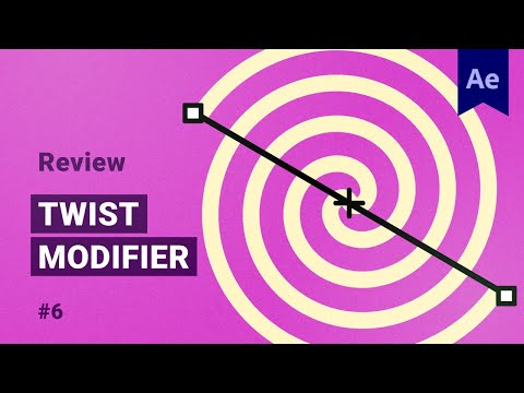 Twist shape modifier [After Effects] 6/9