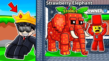 I Stole STRAWBERRY ELEPHANT From the OWNER of Steal a Brainrot Roblox