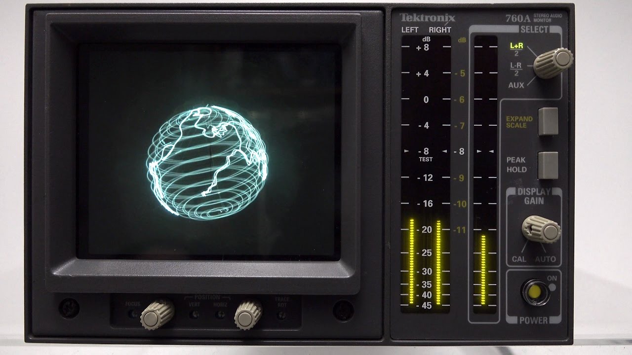 Oscilloscope Music - Pictures from Sound