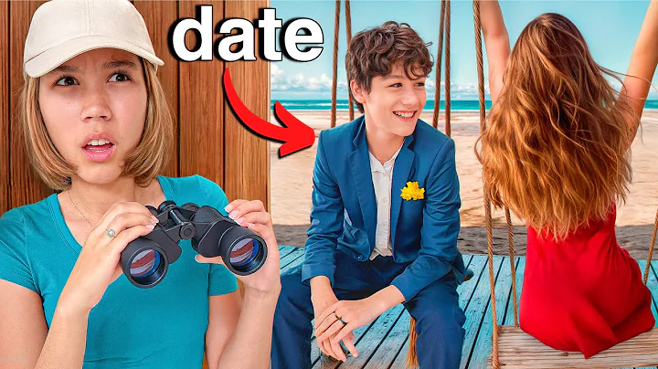 SPYING On My Brother On His FIRST  DATE!