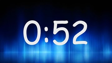 52 Second Timer - Countdown from 52 to 0