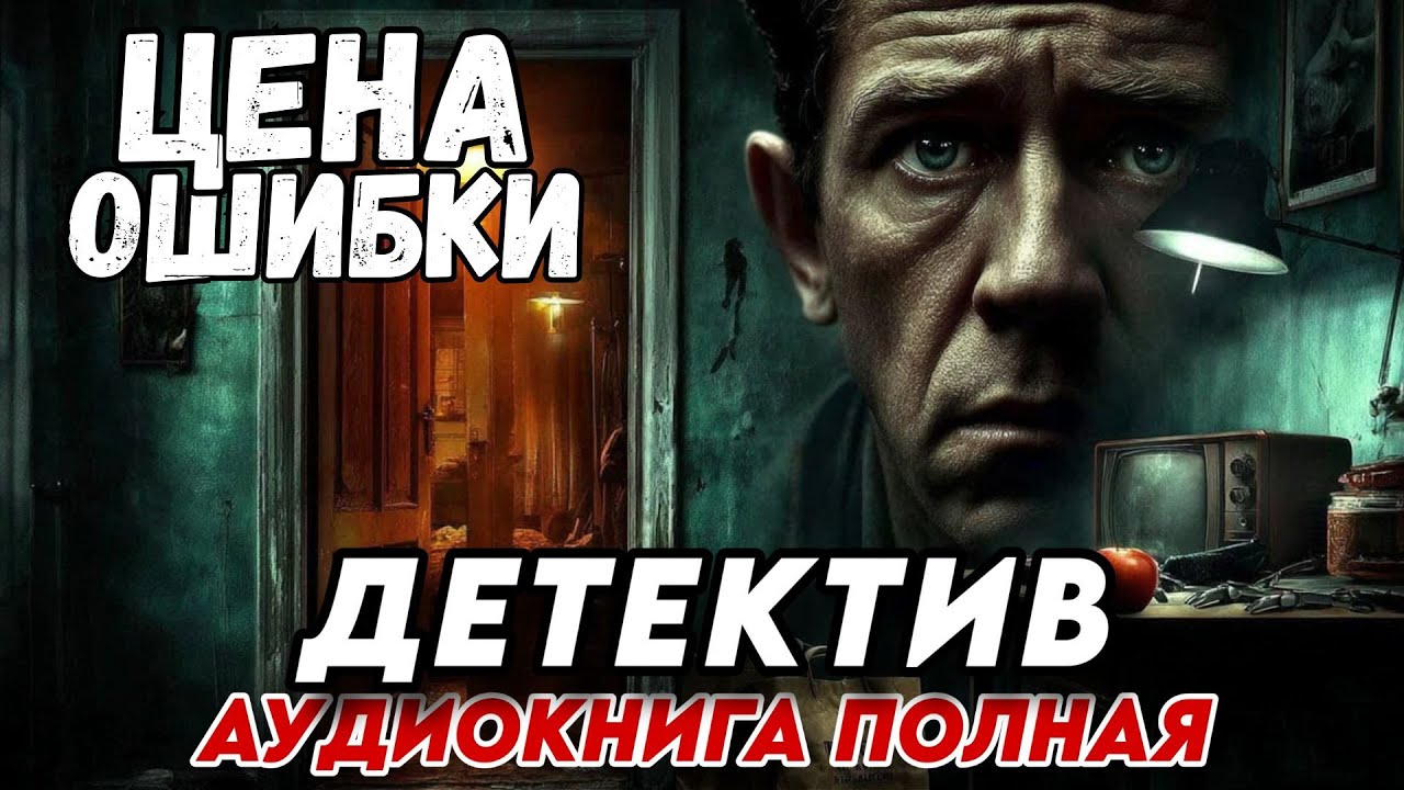 Аудиокнига ПОЛНОСТЬЮ: ЦЕНА ОШИБКИ / детектив