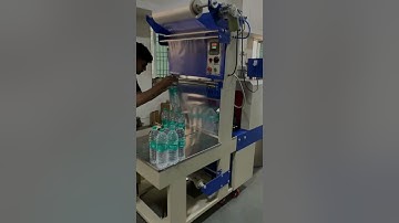 Efficient Bottle Case Packing Machine with Web Sealer & Shrink Tunnel | Ultimate Packaging Solution