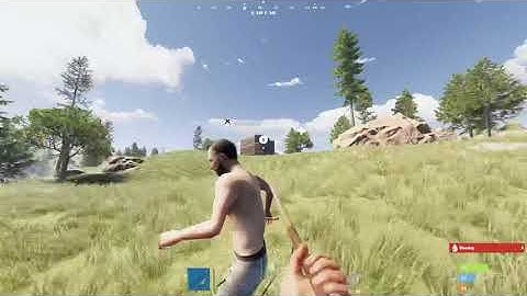 Using their own spear to kill them 1v2 Console RUST #solo #rustclips #gameclips #pvp