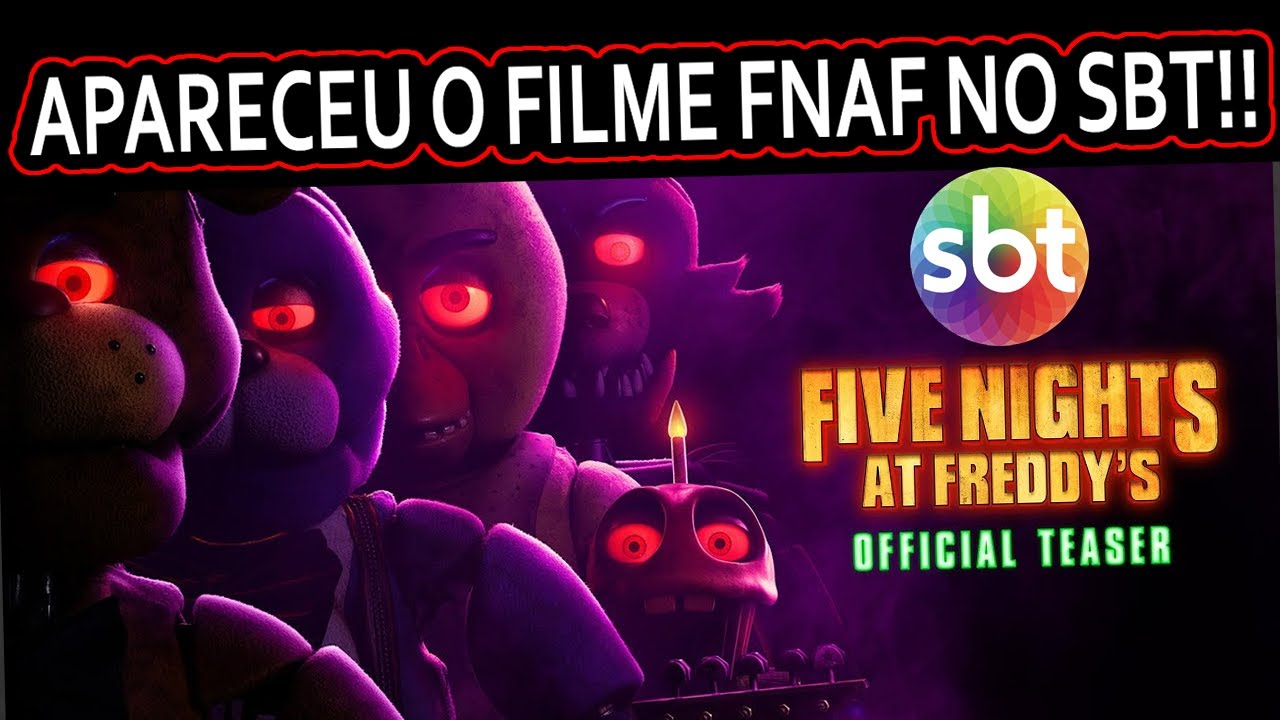 Filme de Five Nights at Freddy's ganha data de lançamento - SBT