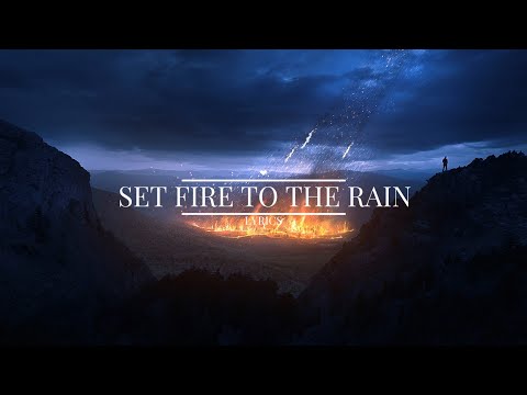 Adele - Set Fire to the Rain (No Resolve Cover) (Lyrics)