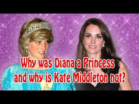 Video: Verschil Tussen Kate Middleton En Prinses Diana