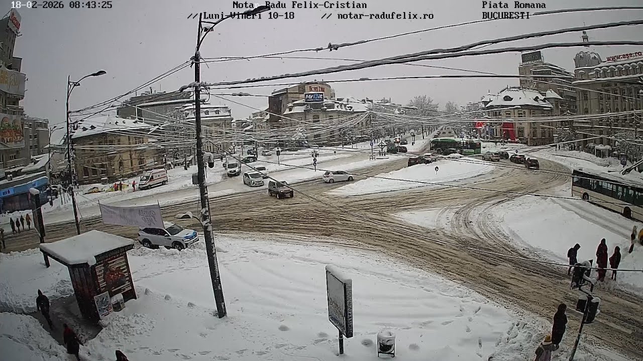 București LIVE 🔴 WebcamRomania.ro | 2026-02-26 Partea 4