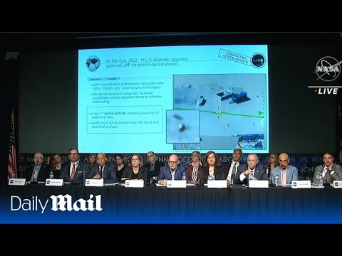 LIVE: NASA UFO study team holds public meeting