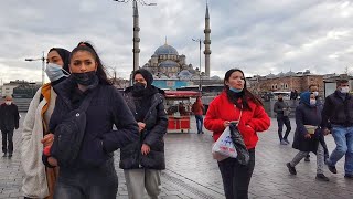 Istanbul Walk in Sirkeci and Eminönü | December 2021