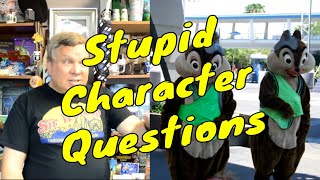 Stupid Character Questions - Confessions of a Theme Park Worker
