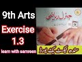 class 9 general group exercise 1.3| sindh board
