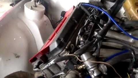 Saab c900 Track Car First Start up 2