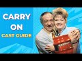 Carry On Cast Guide - Then and Now