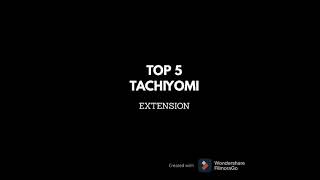 Top 5 Extension in Tachiyomi