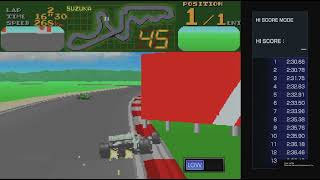 Arcade Archives 2 FINAL LAP High score mode