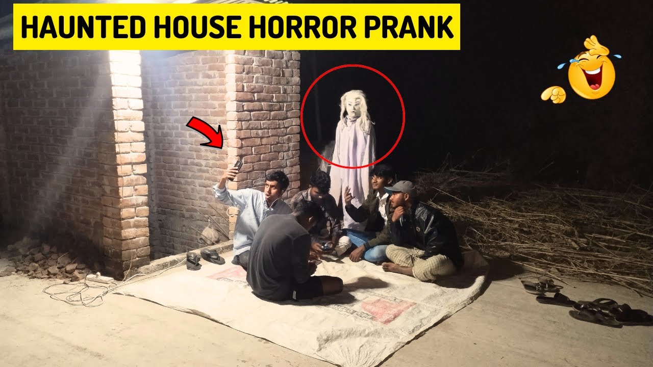 HAUNTED HOUSE HORROR PRANK - Ghost Attacks Caught on Camera !! - YouTube