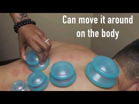 Lure Essentials Lure Edge Cupping Therapy Sets - Silicone Cups for Cupping Professional Choice 8 Cups Blue, Flex