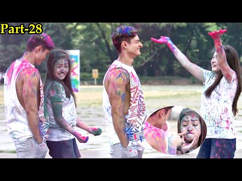 Part-28//She Enjoyed & celebrated Holi for the first time with his Indian Boyfriend