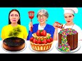 Me vs Grandma Cooking Challenge | Kitchen War by Fun Fun Challenge