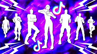😍 Top 30 Popular TikTok Dances & Emotes in Fortnite! (Big Guy, Starlit, Chicken Wing It)