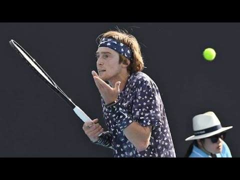Видео: ATP Открытый чемпионат Австралии Медведев vs Макдоналд, Рублев vs Рууд, Надаль vs Фоньини, Циципас