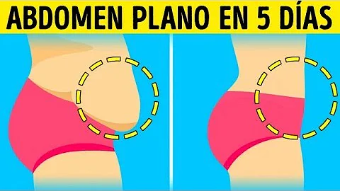 ¿Cómo puedo eliminar la grasa del vientre sin hacer ejercicio?