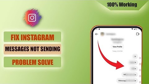 How fix Instagram message  Unsend problem 2023 || Instagram Messages Unsend Issue
