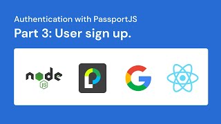 NodeJS Authentication with Passport(2021) : Part 3 - User sign up