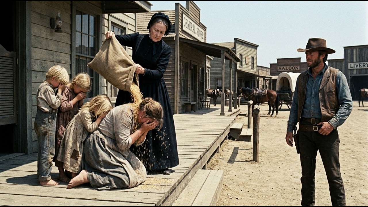 Affamés et gelés, on les repoussa — jusqu’à ce qu’un rancher brisé change leur destin.