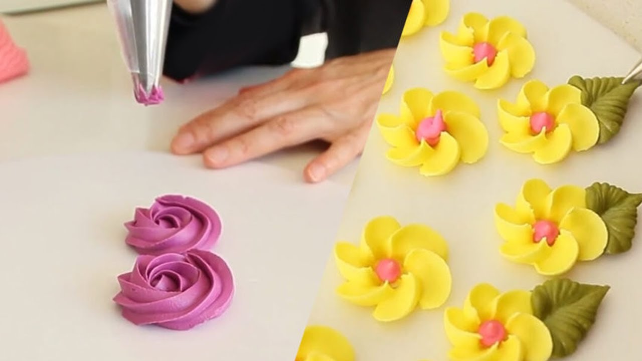 Curso intensivo De Flores Em Glacê Real Método Wilton