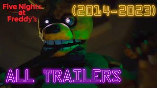 Five Nights at Freddy's - All Trailers (2014 - 2023)