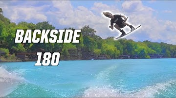 HOW TO BACKSIDE 180 - WAKEBOARDING - BOAT