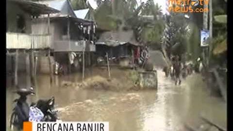 Banjir Rendam Ratusan Rumah di Tiga Kecamatan